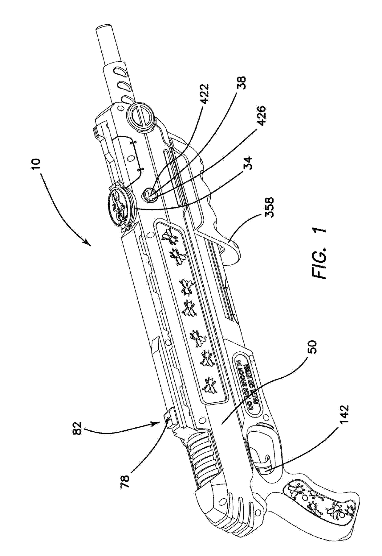 Bug killing gun