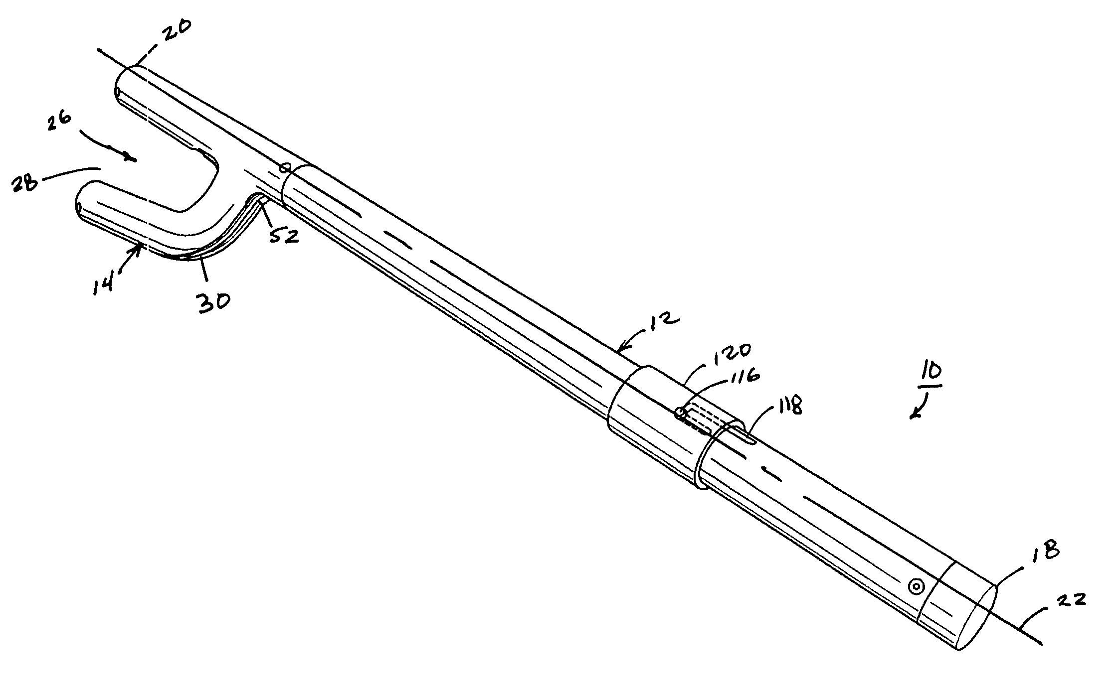 Nightstick with handcuff