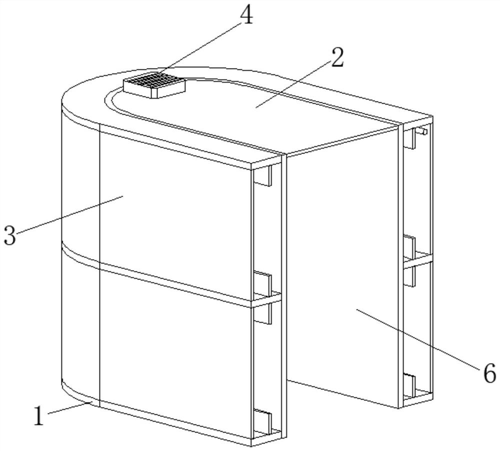 U-shaped intelligent shower device and control system thereof