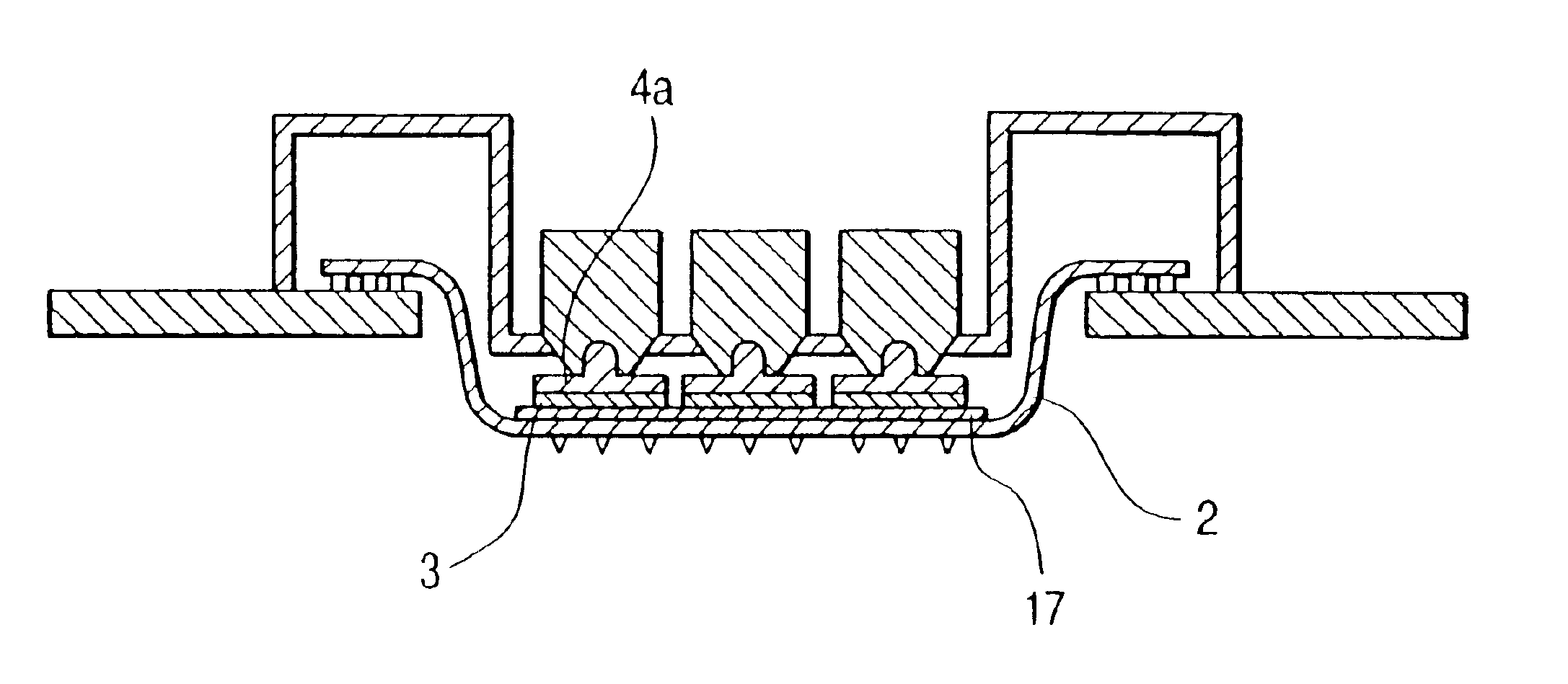 Semiconductor device and manufacturing method thereof including a probe test step and a burn-in test step