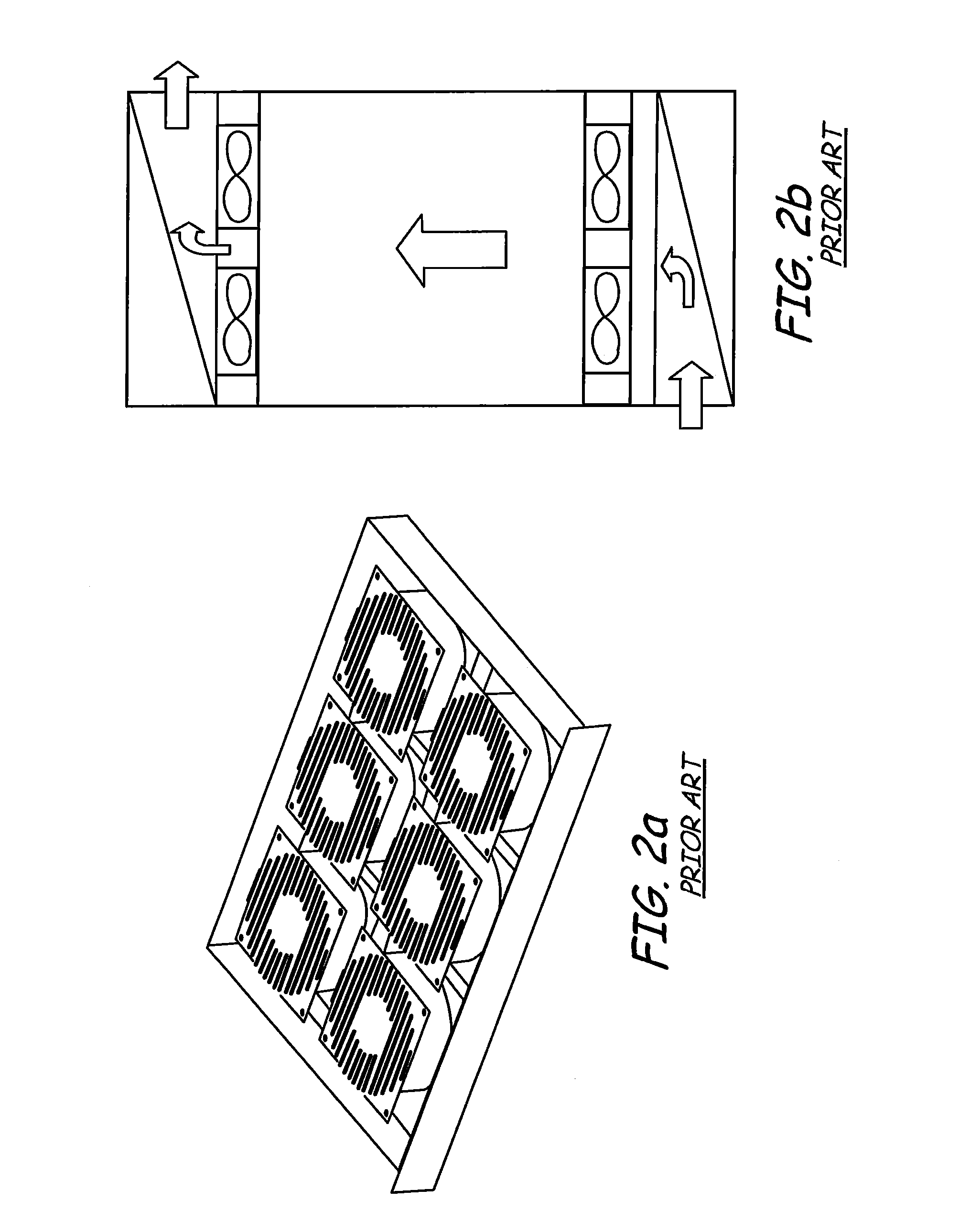 Cooling module with multiple parallel blowers