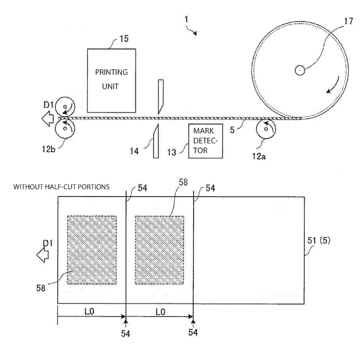 Printing apparatus and printing control device