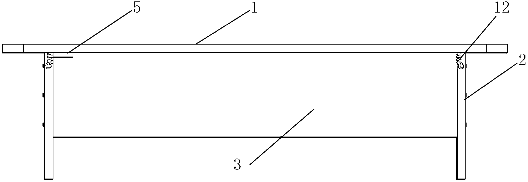 Window-plate type alarming rail and manufacturing method thereof