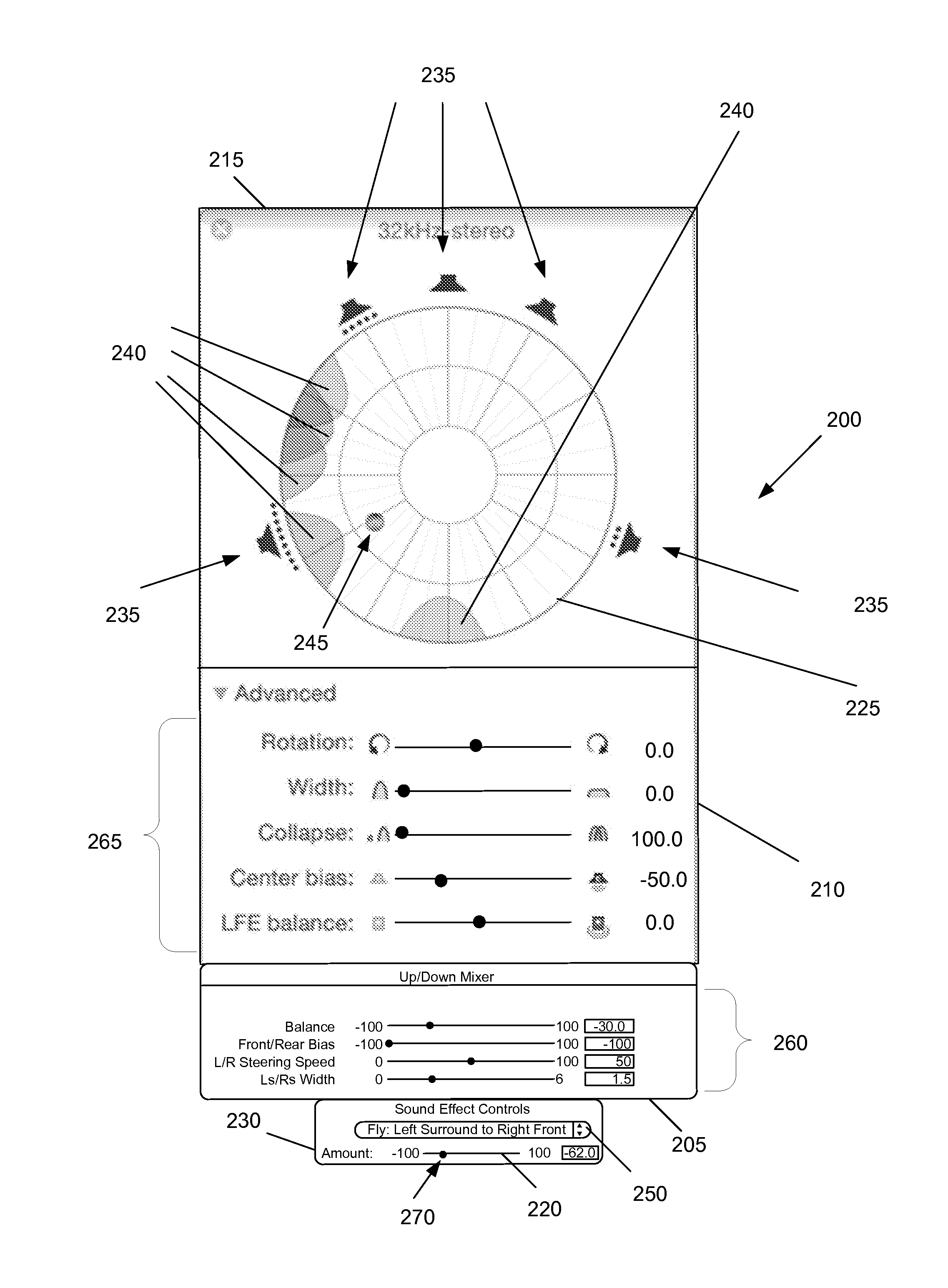 Audio Panning with Multi-Channel Surround Sound Decoding