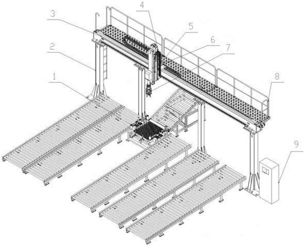 Tyre sorting device and tyre sorting method