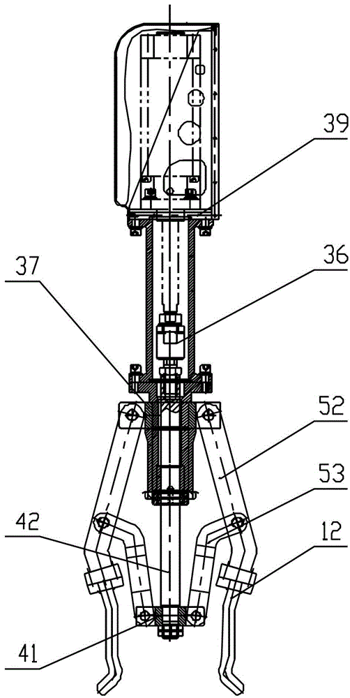 Tyre sorting device and tyre sorting method