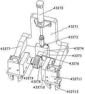 Iron core rod loading manipulator of iron core module assembly mechanism