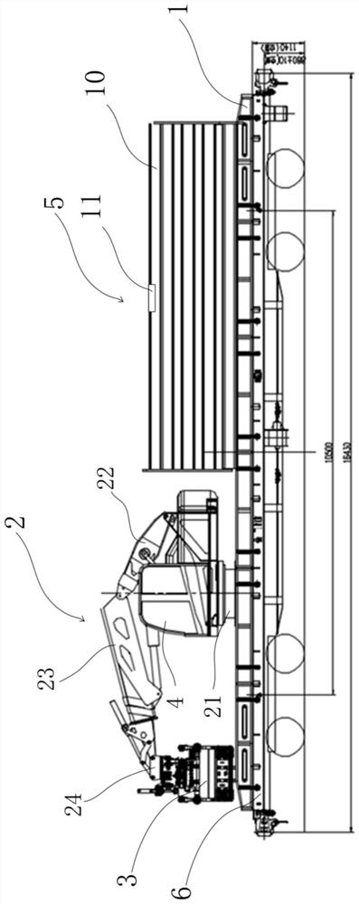 Intelligent arm operation vehicle set for contact net strut assembly and operation method