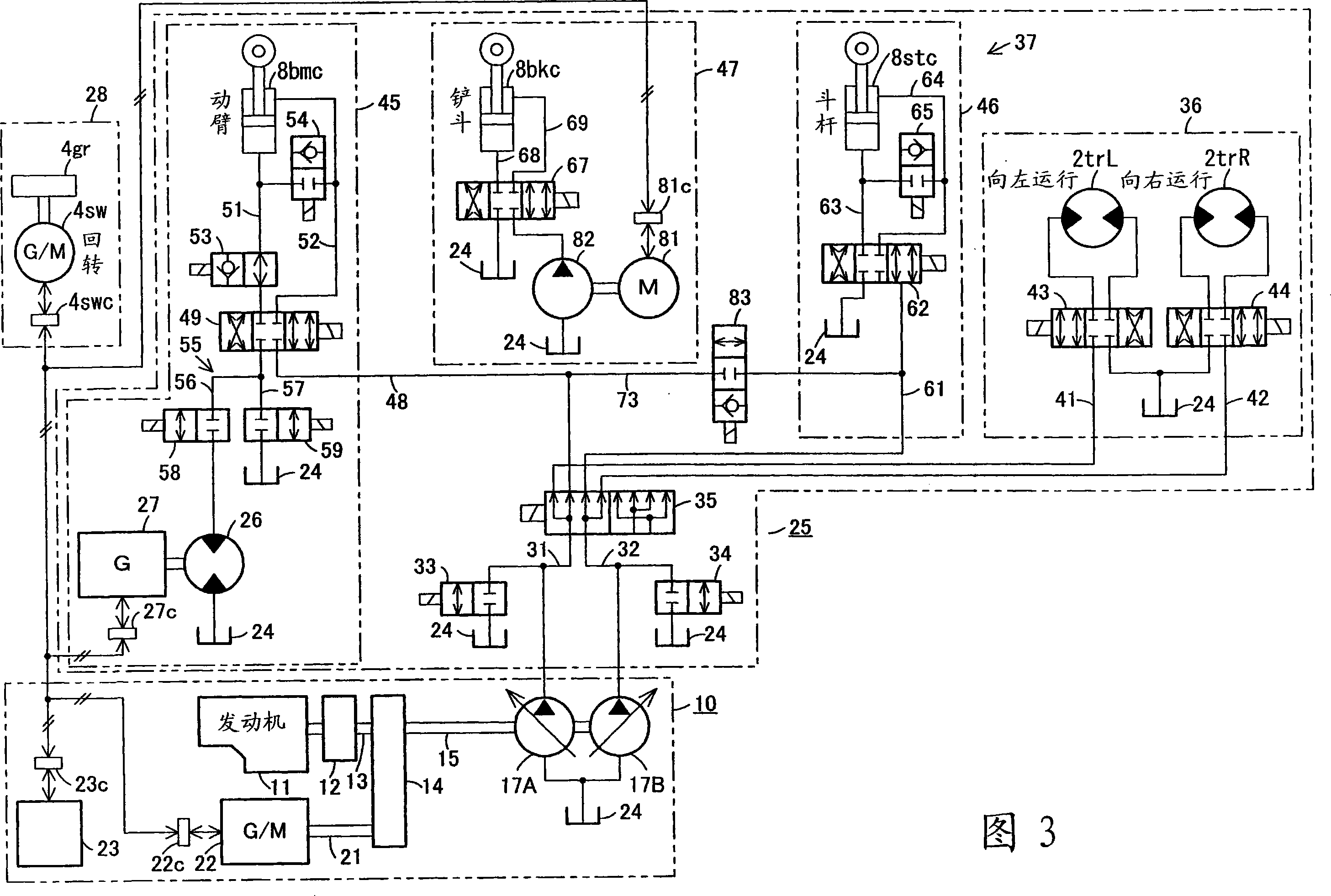 Fluid pressure circuit, energy recovery device, and fluid pressure recovery circuit for working machine