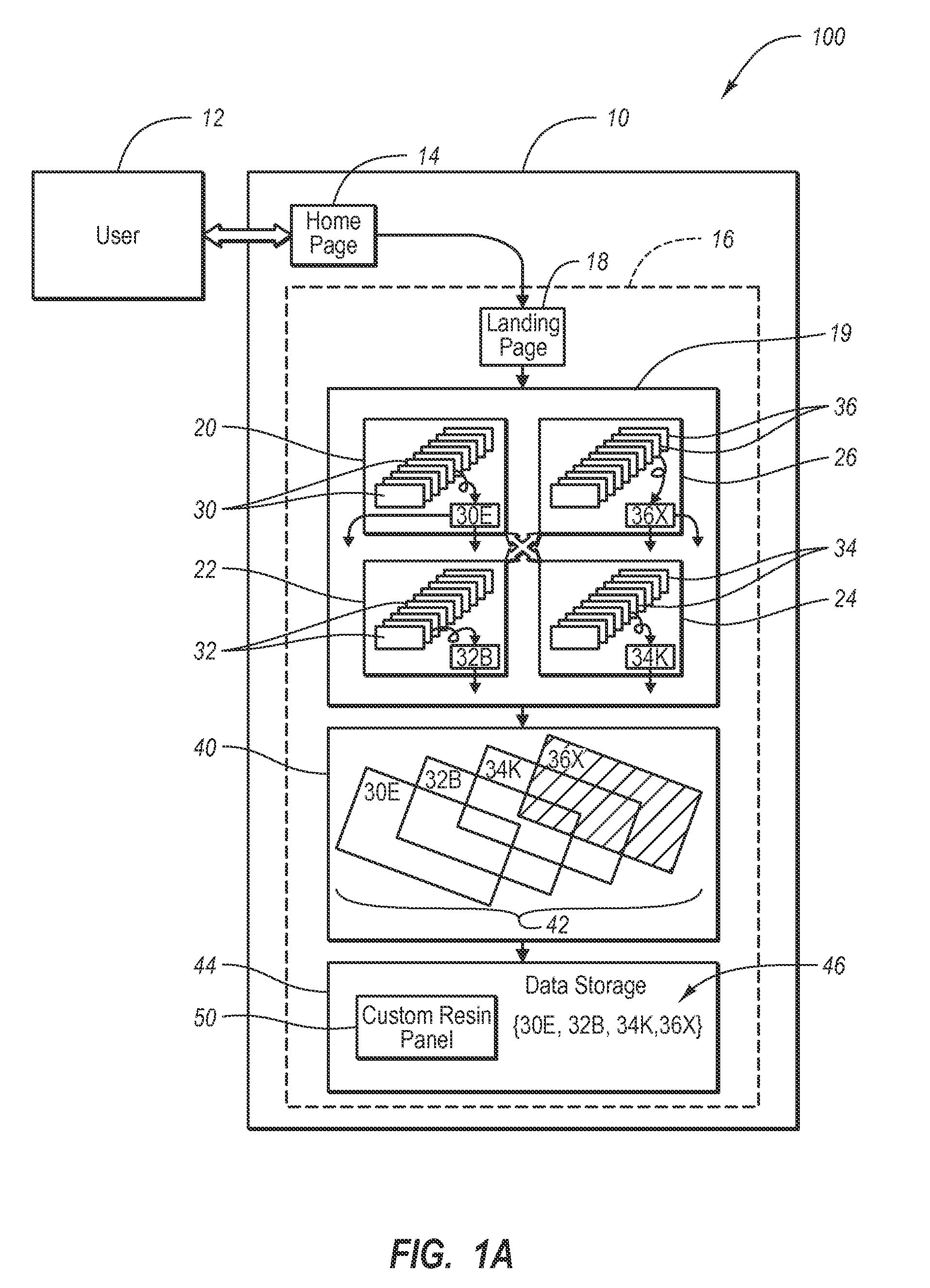 Viewing and ordering customized resin panels through web-based interfaces