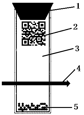 Pesticide residue detection powder and preparation method, cuvette and detection method