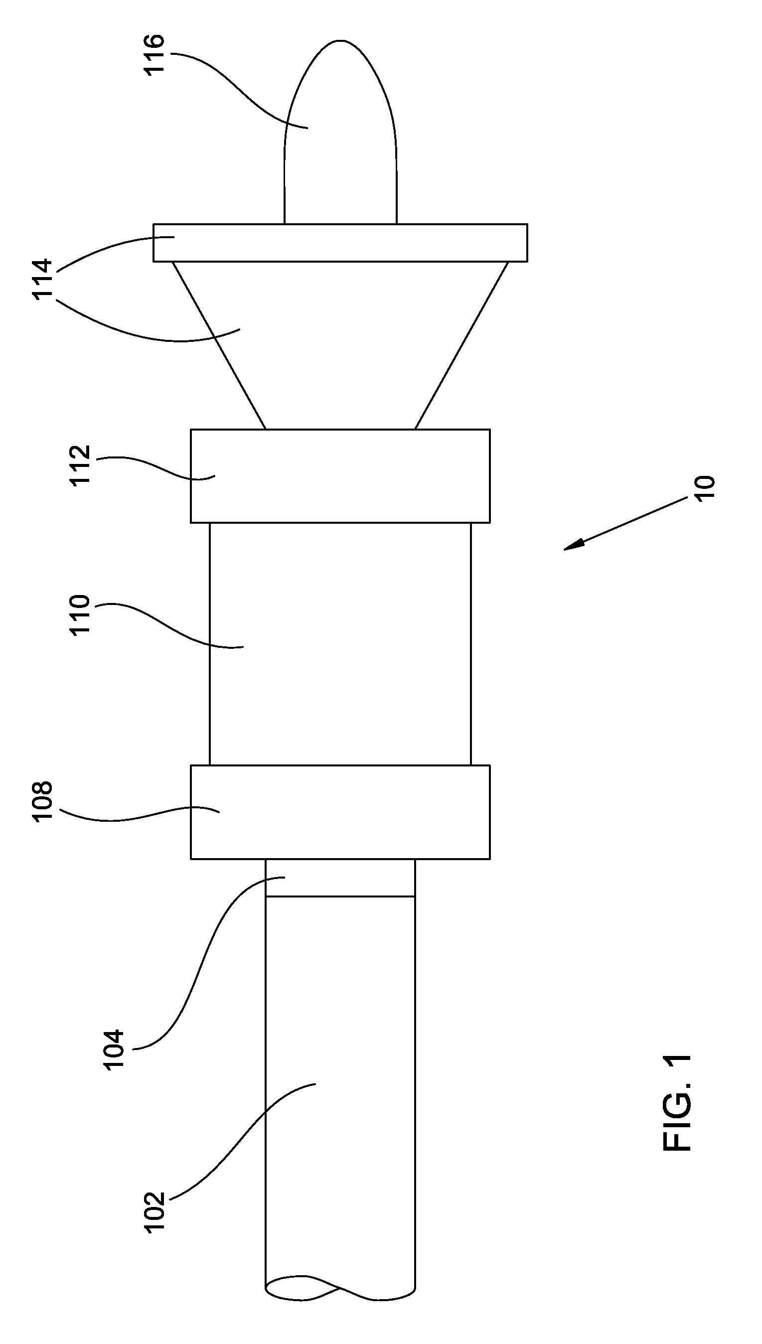 Shock-absorbing bolt for a crossbow