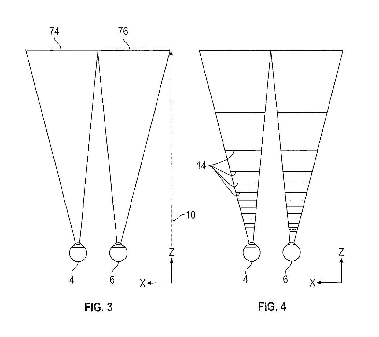 Display system with optical elements for in-coupling multiplexed light streams