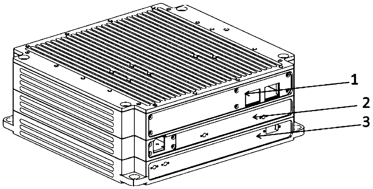 Universal irradiation instruction testing system and testing device