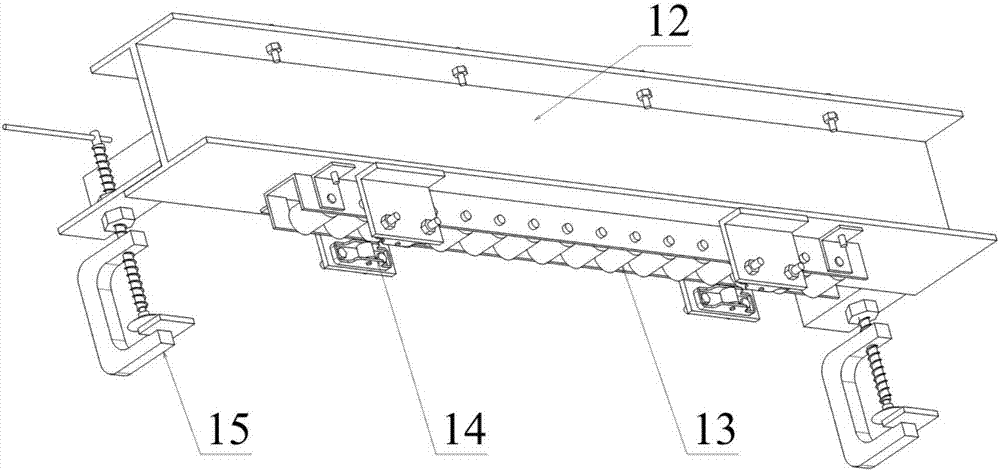 Lifting gate type internal solitary wave generating device