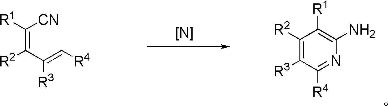 A kind of synthetic method of 2-aminopyridine compounds