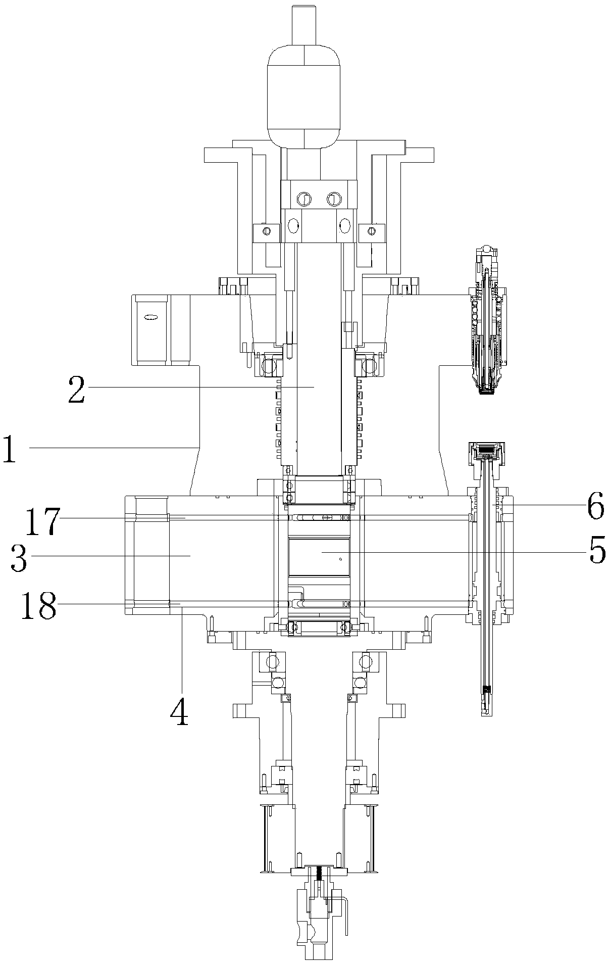 Valveless high-speed rotary compression molding machine