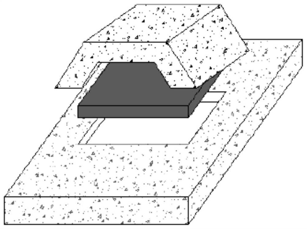 High-precision chamfering machining die and method