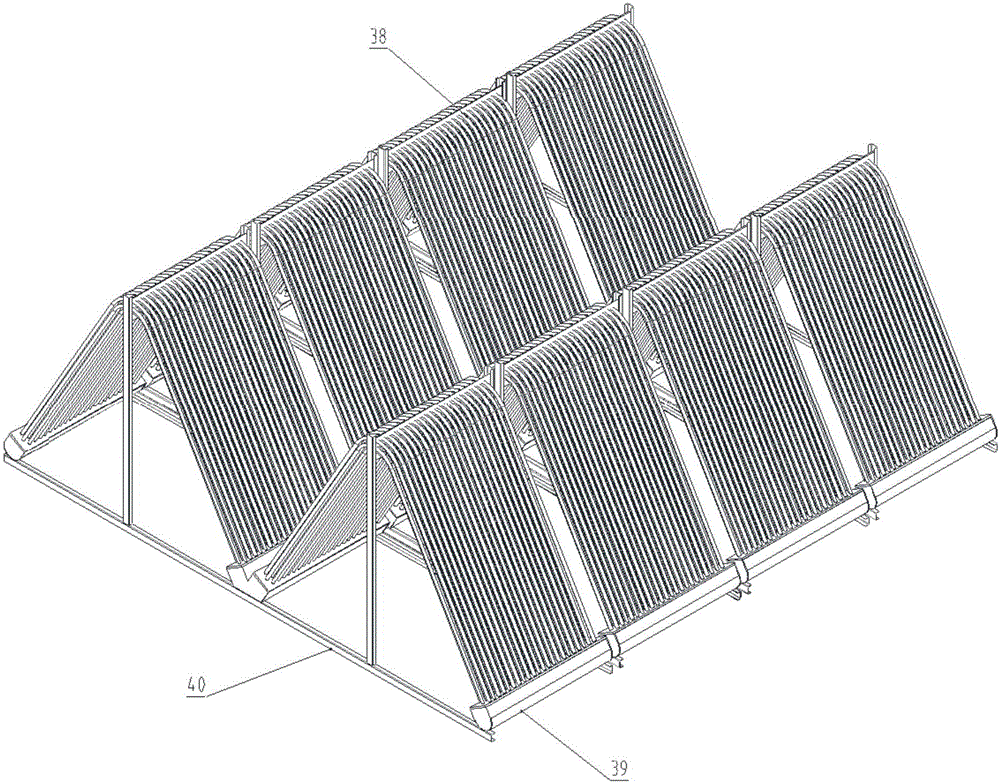 Waste heat recovery system of quenching tower