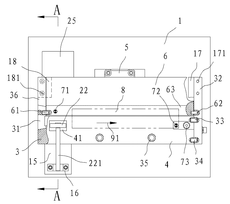 Lead frame bending device