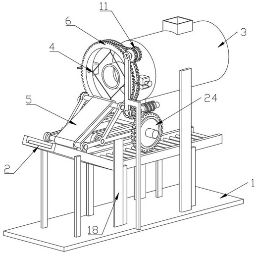 A packaging machine for jujube cake slices