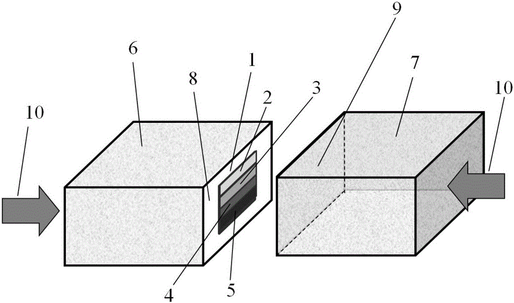 Method for preparing simulated stress corrosion crack with controllable crack size and conductivity