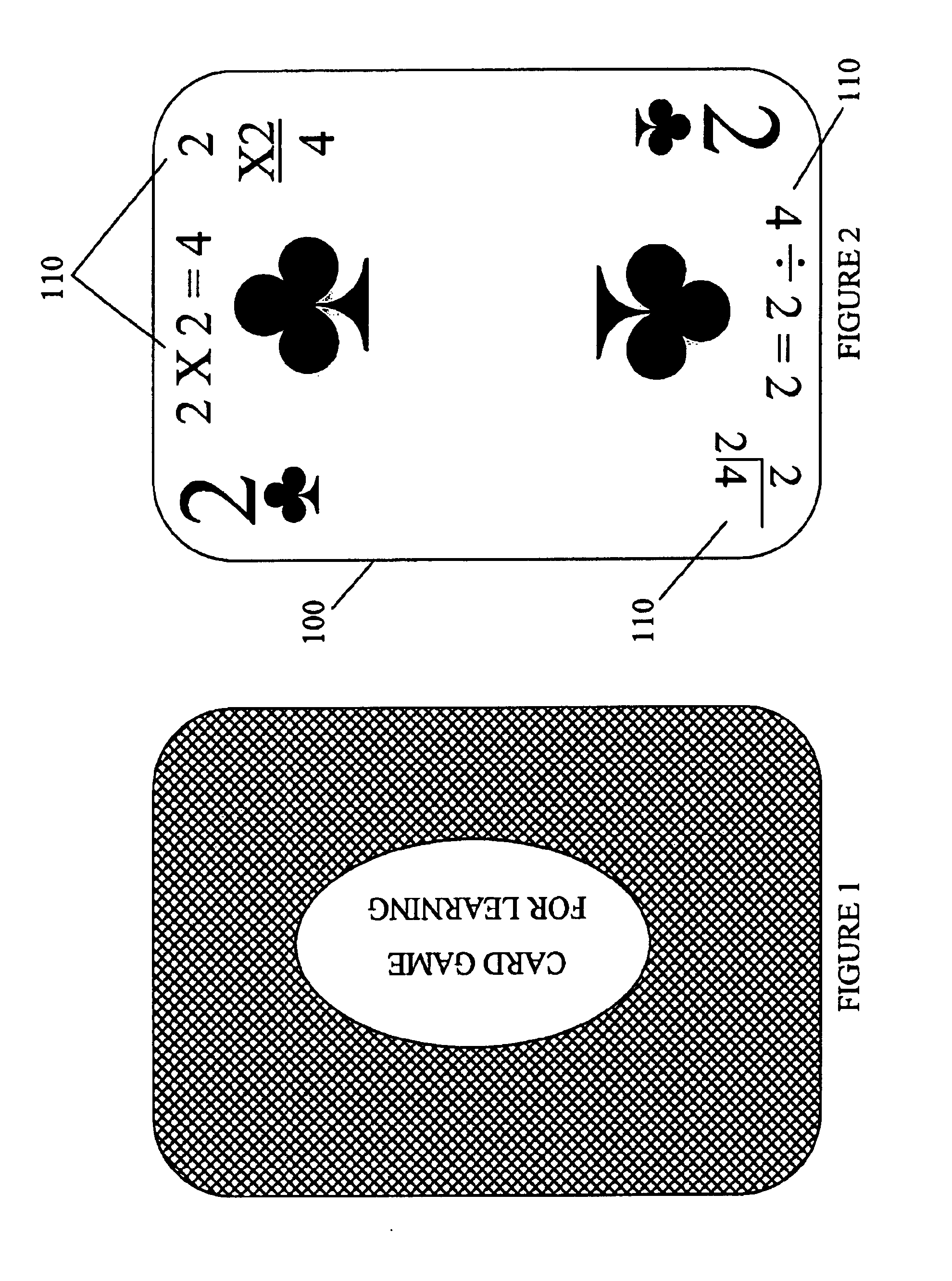 Card game for learning