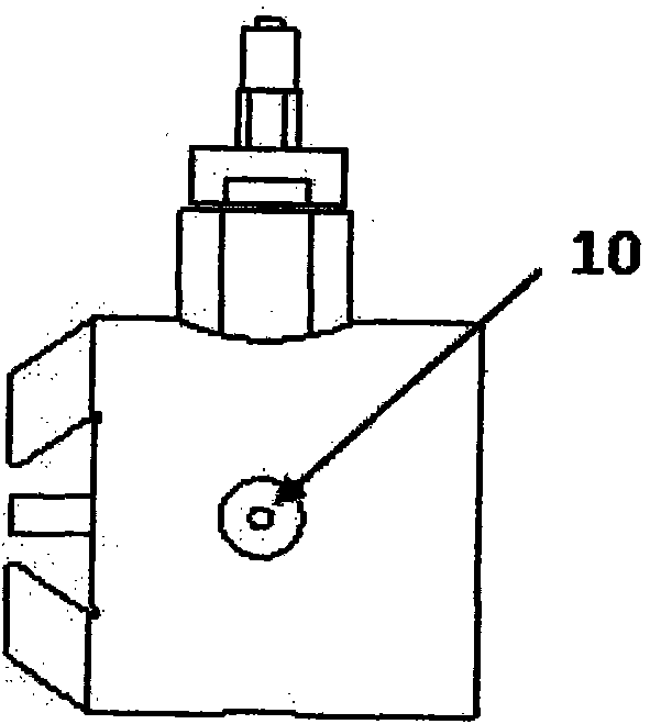 Fixture used for processing small moving blade in turbine and processing method thereof