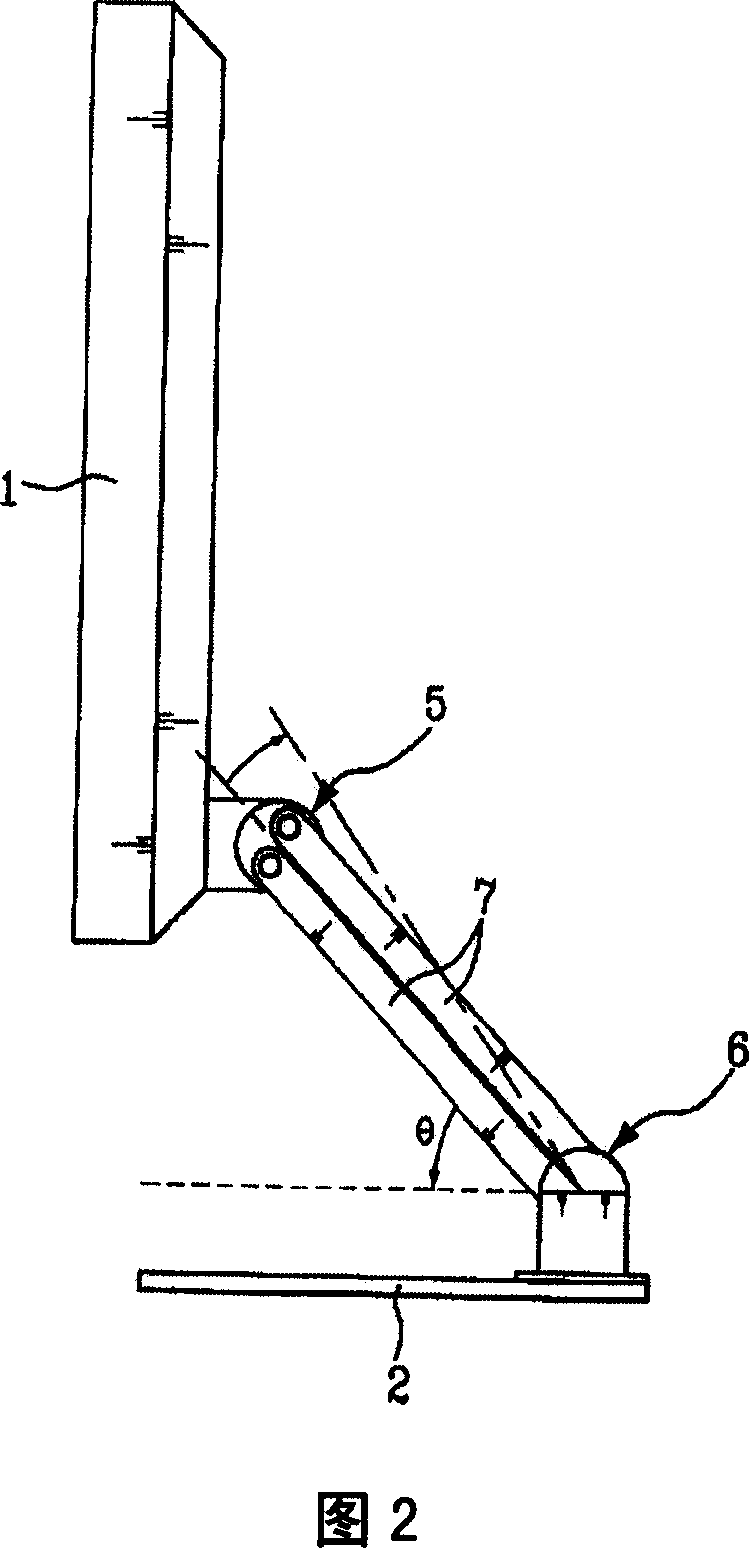 Display hinge device