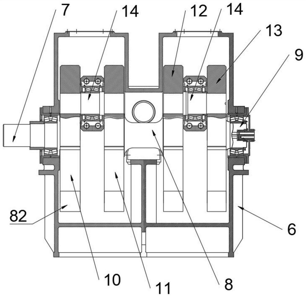 High-precision and heavy-load three-roller cold rolling mill