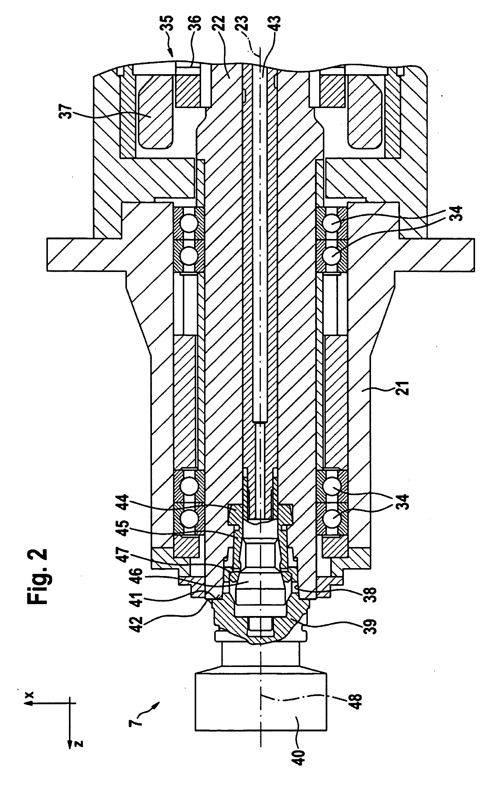 Method for testing the fit or for testing the imbalance of a tool