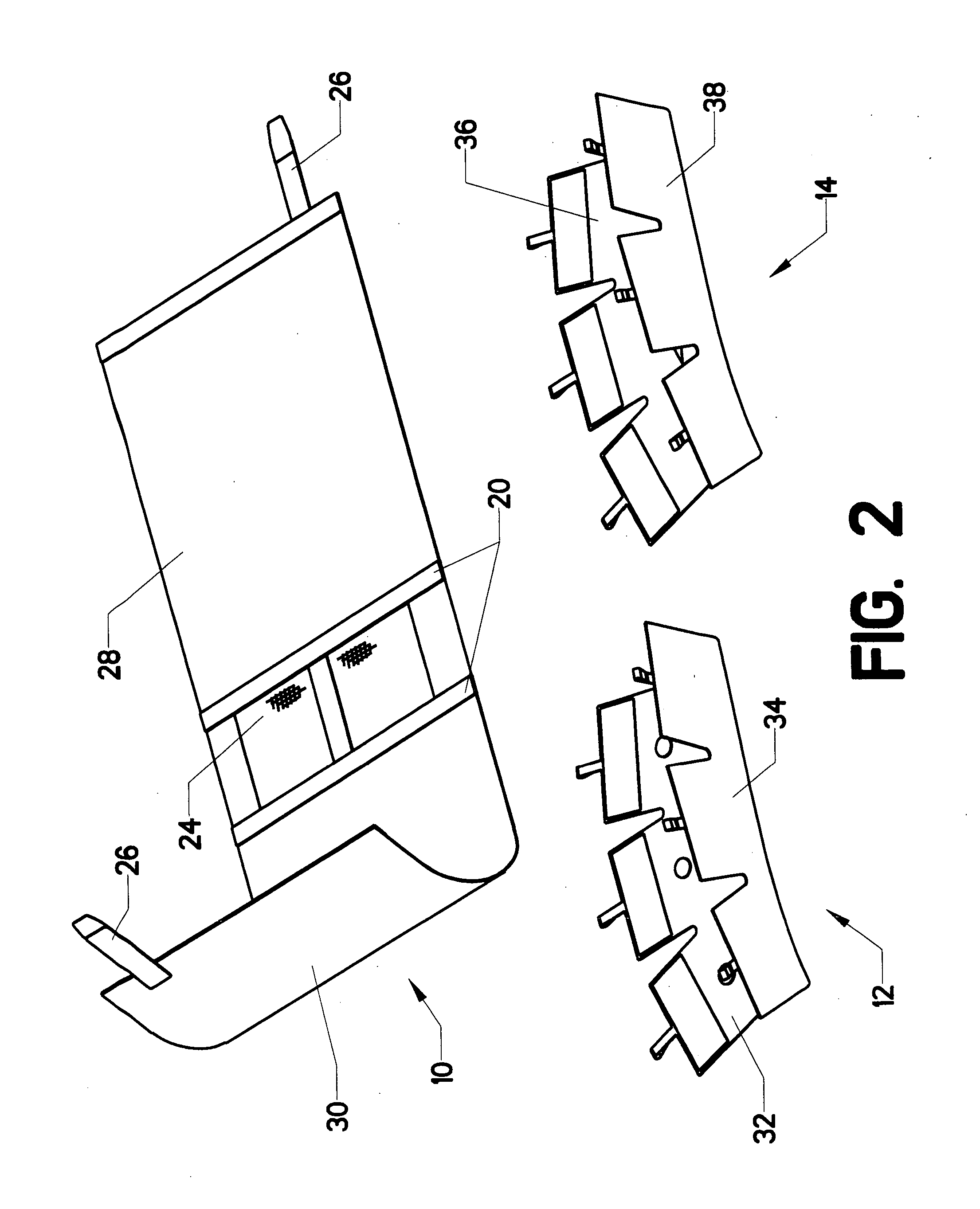 Equine bandage with ventral access opening