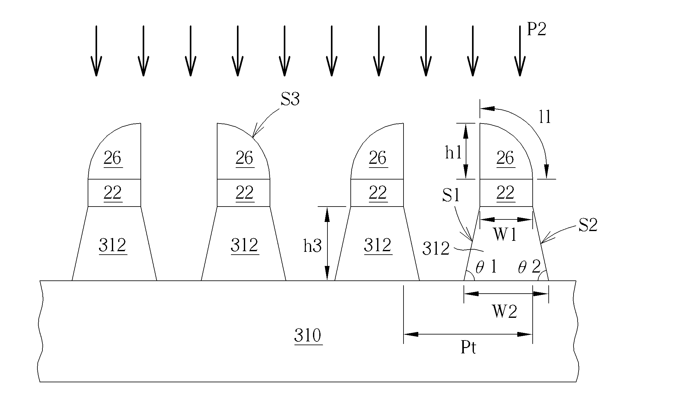 Method for forming fin-shaped structure