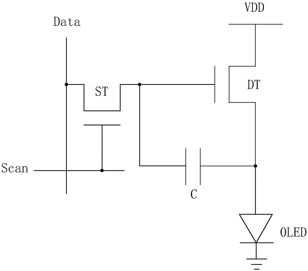 System for sensing pixel driving characteristic of AMOLED (Active Matrix Organic Light Emitting Diode) and AMOLED display device