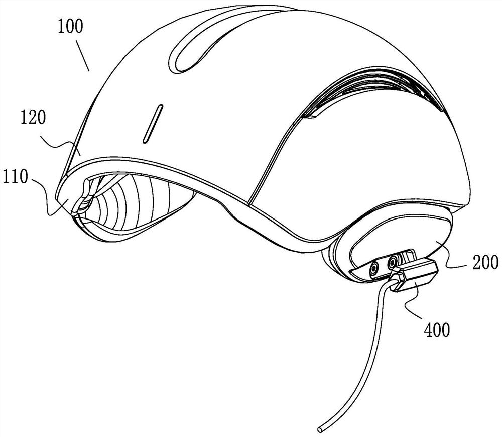 Hair growth promoting instrument