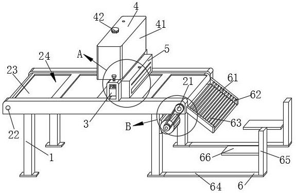 Anti-deviation printing machine