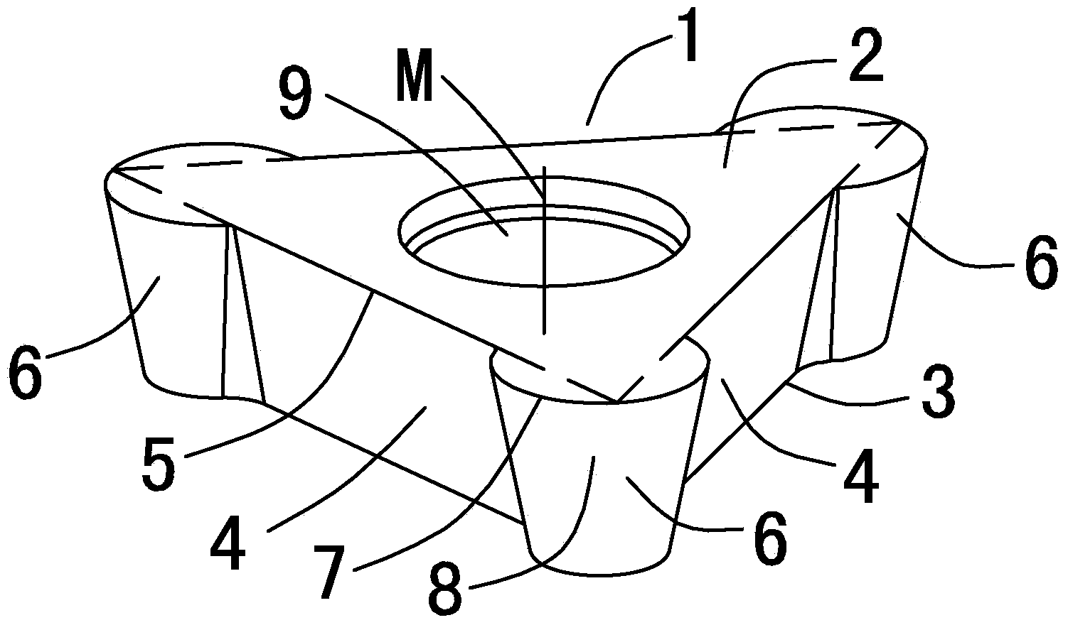 Cutting blade and milling tool using same