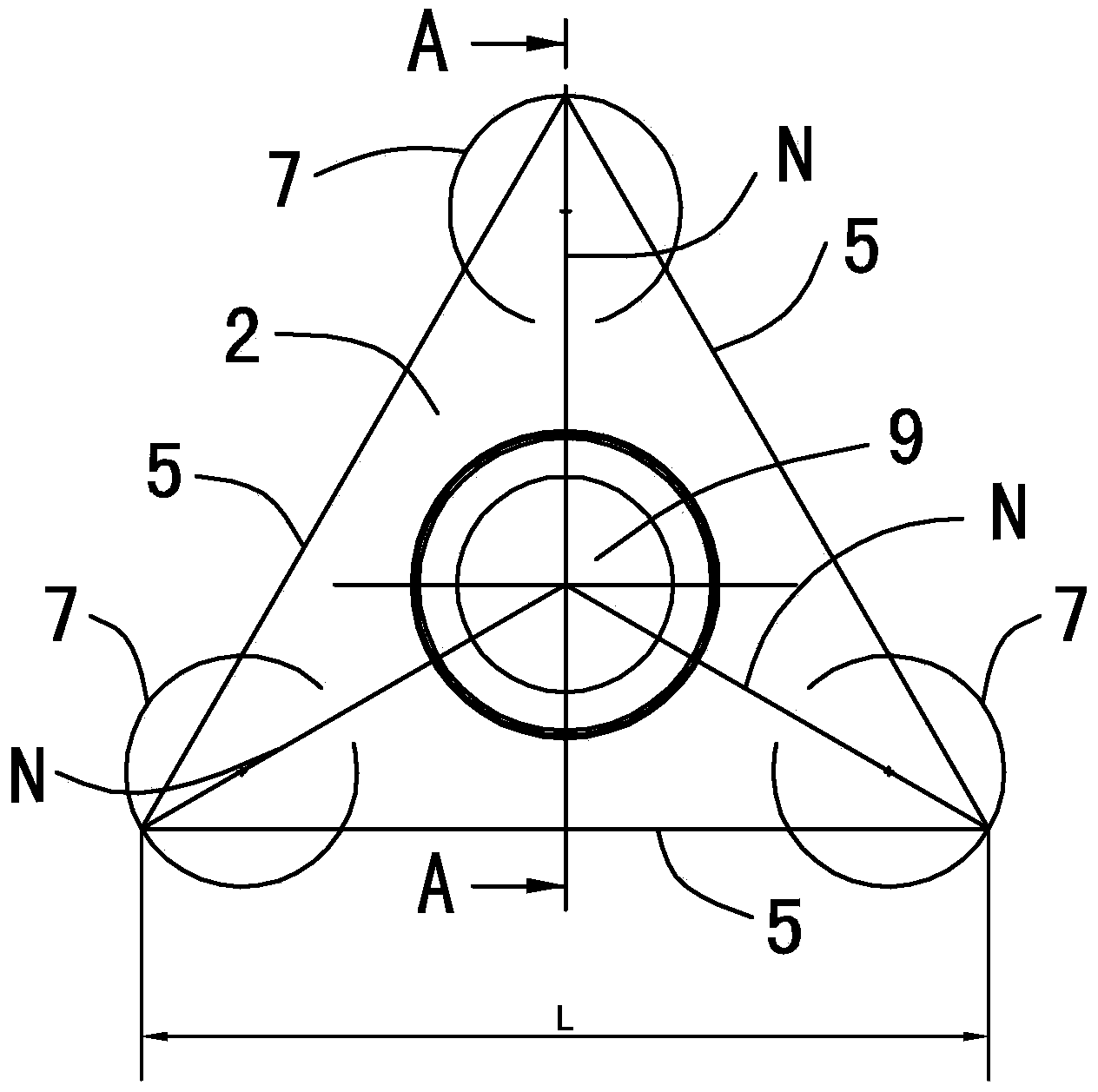 Cutting blade and milling tool using same