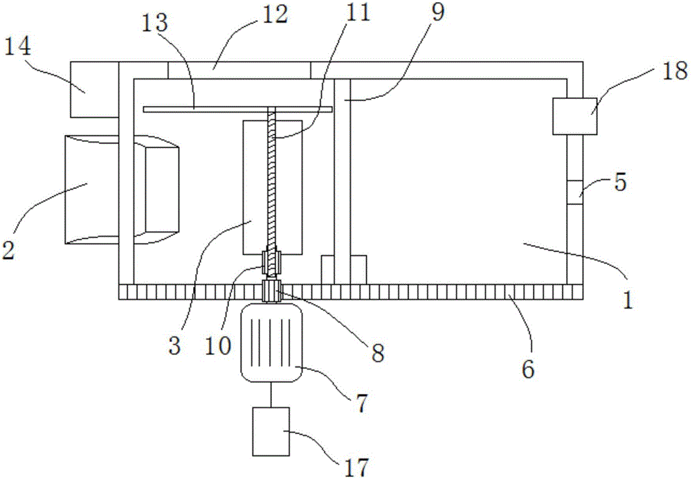 Temperature measurement slag filtering tank