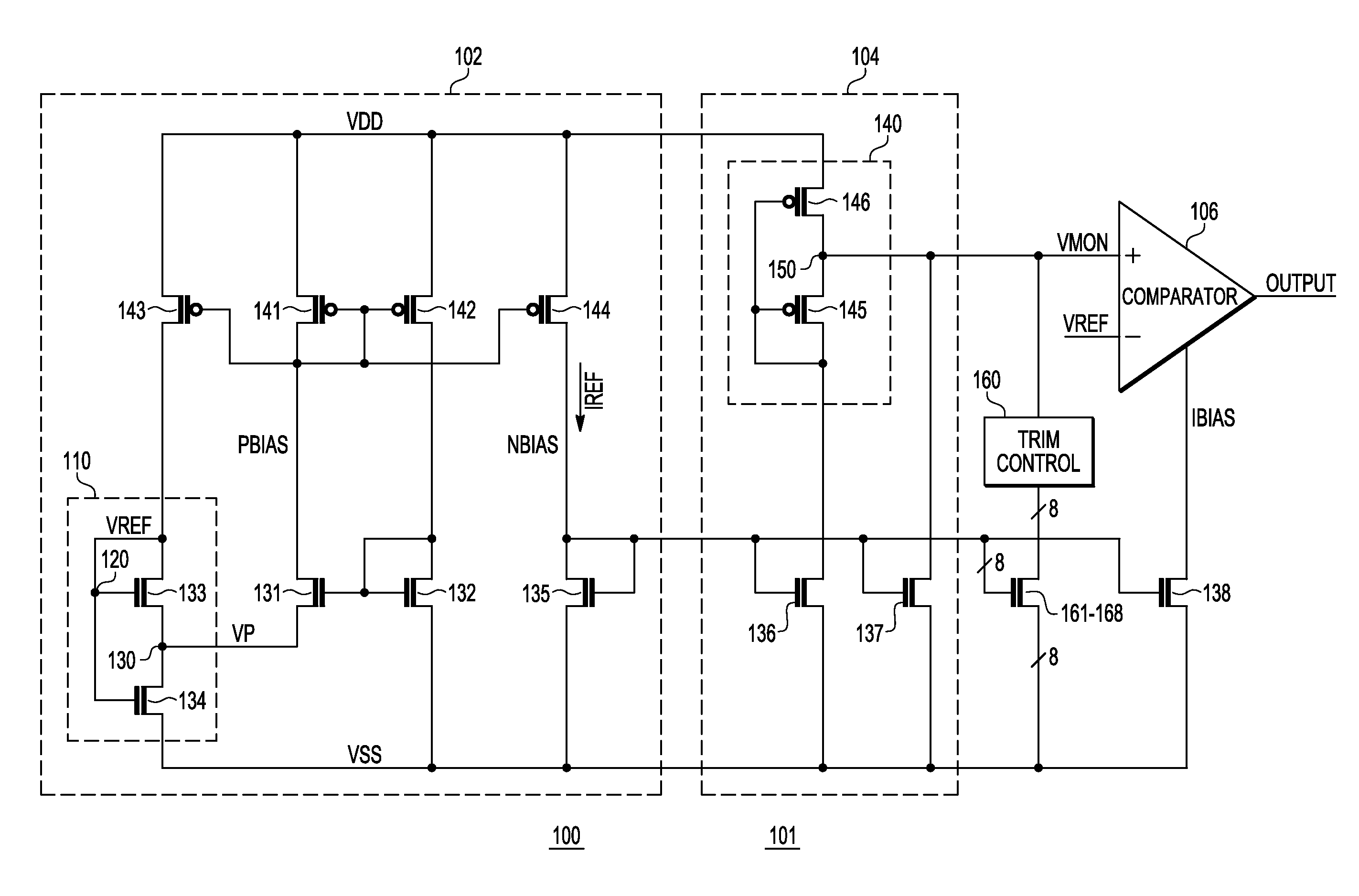 Low voltage detector