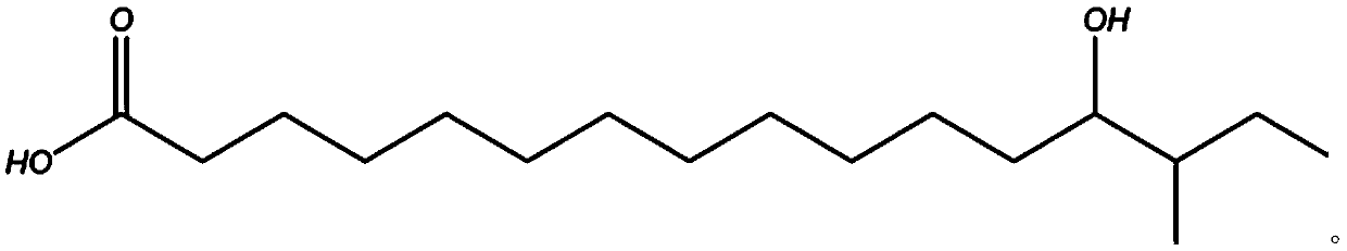 A sixteen-carbon chain fatty acid antagonist produced by Bacillus amyloliquefaciens sqr9 and its application