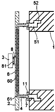 Sealing-door oven