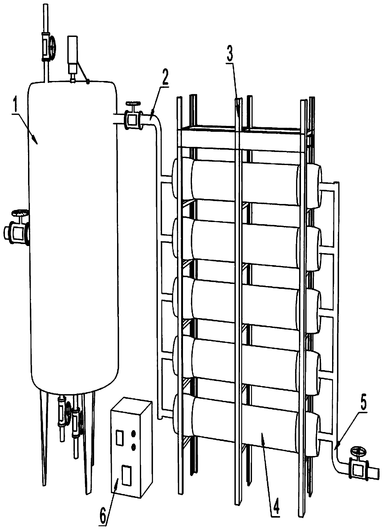 Sewage purification equipment and purification method based on chemical neutralization method and nanofiltration technology