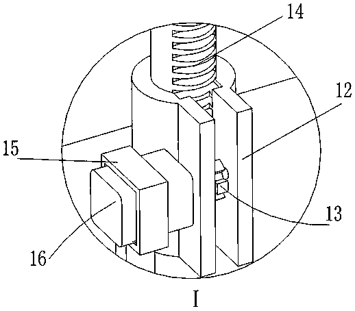 Intelligent watering device for city green belt