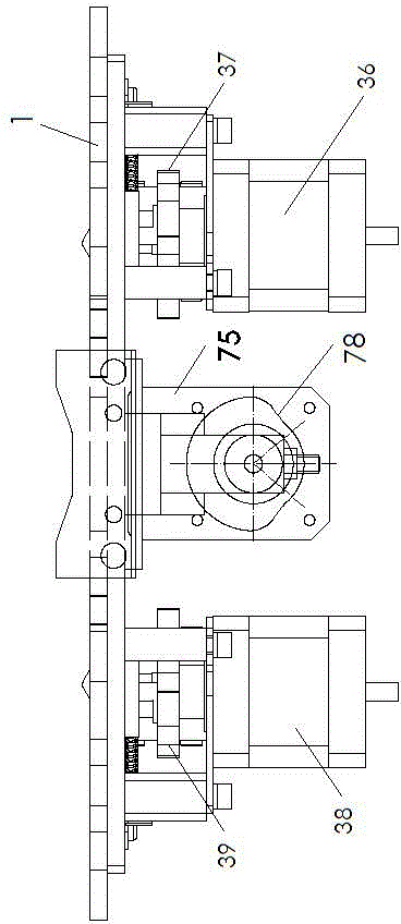 Single-system flat knitting machine base plate with double-system functions