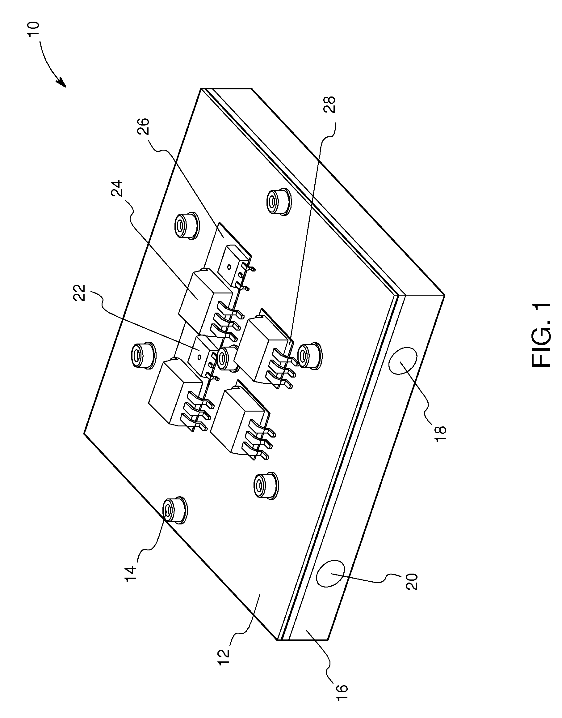 Insulated metal substrates incorporating advanced cooling