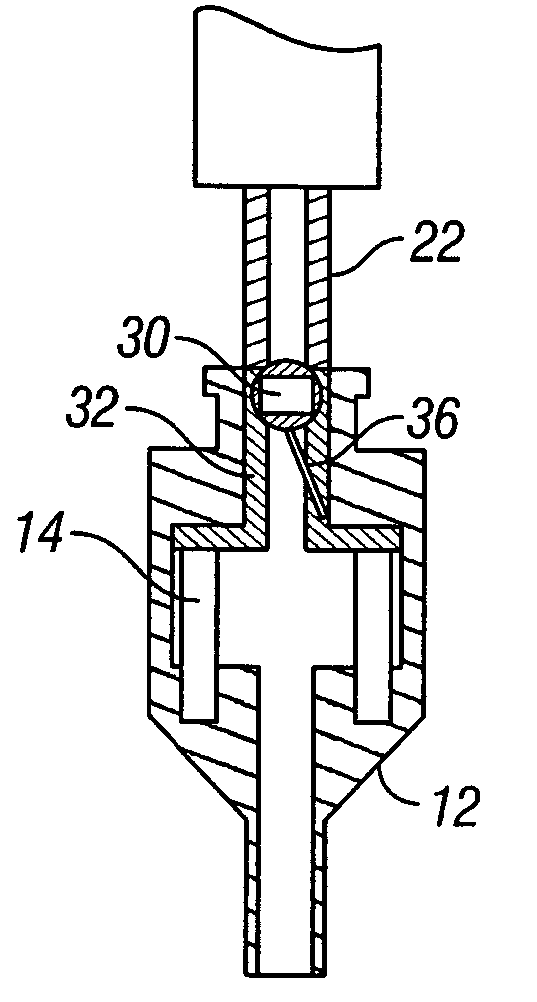 Hemostasis valve for a catheter