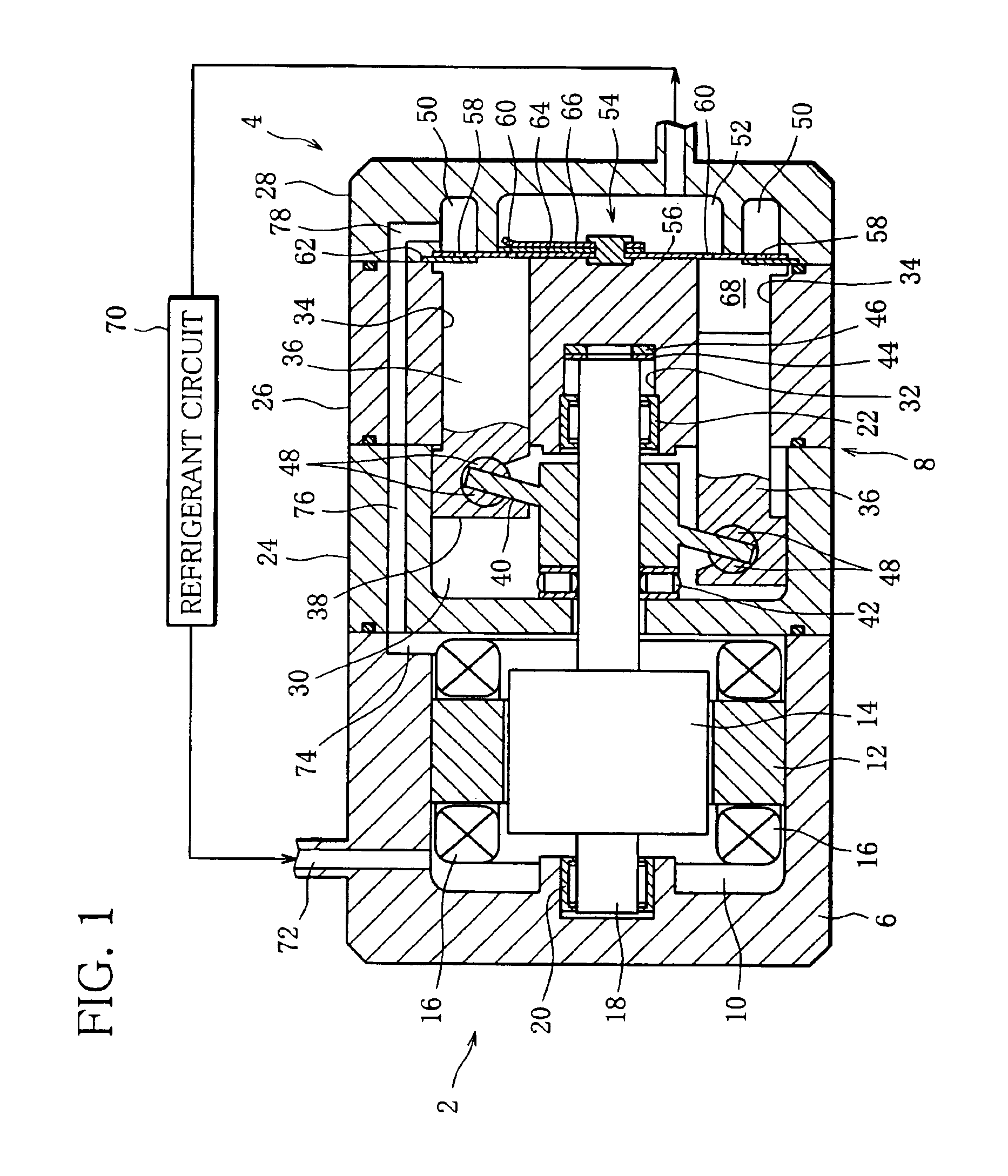 Motor-driven compressor