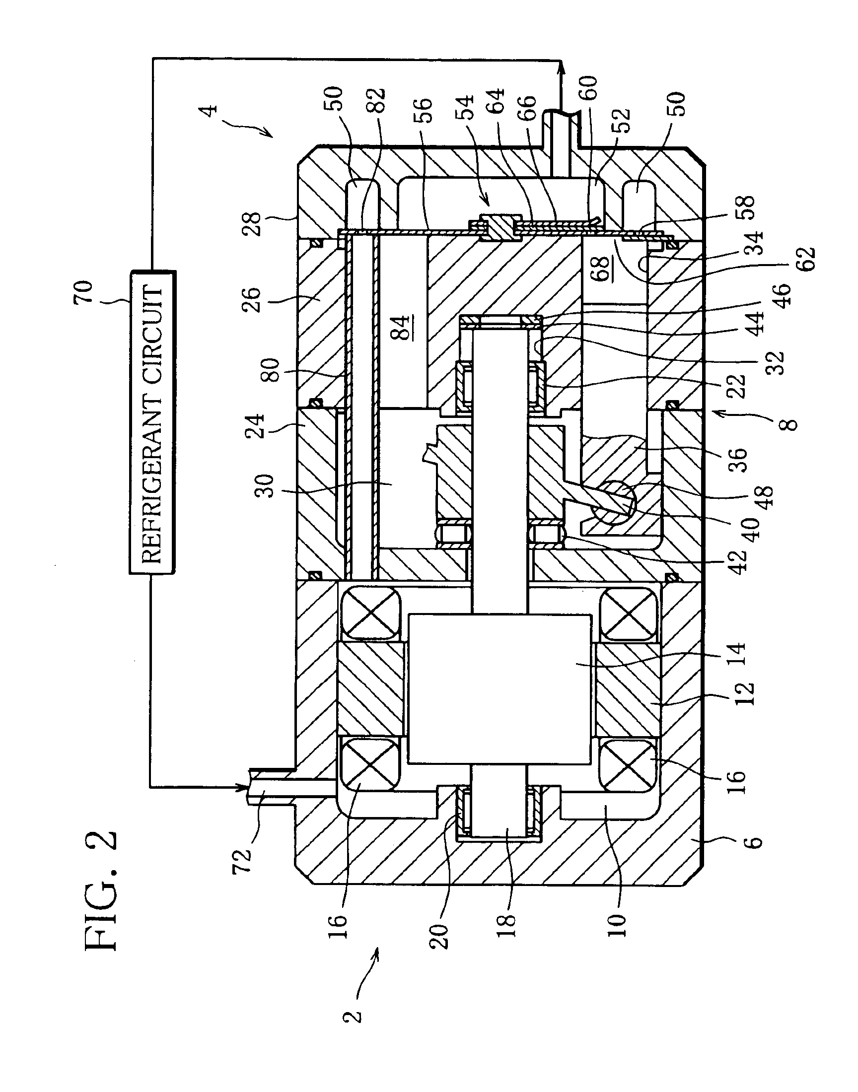 Motor-driven compressor