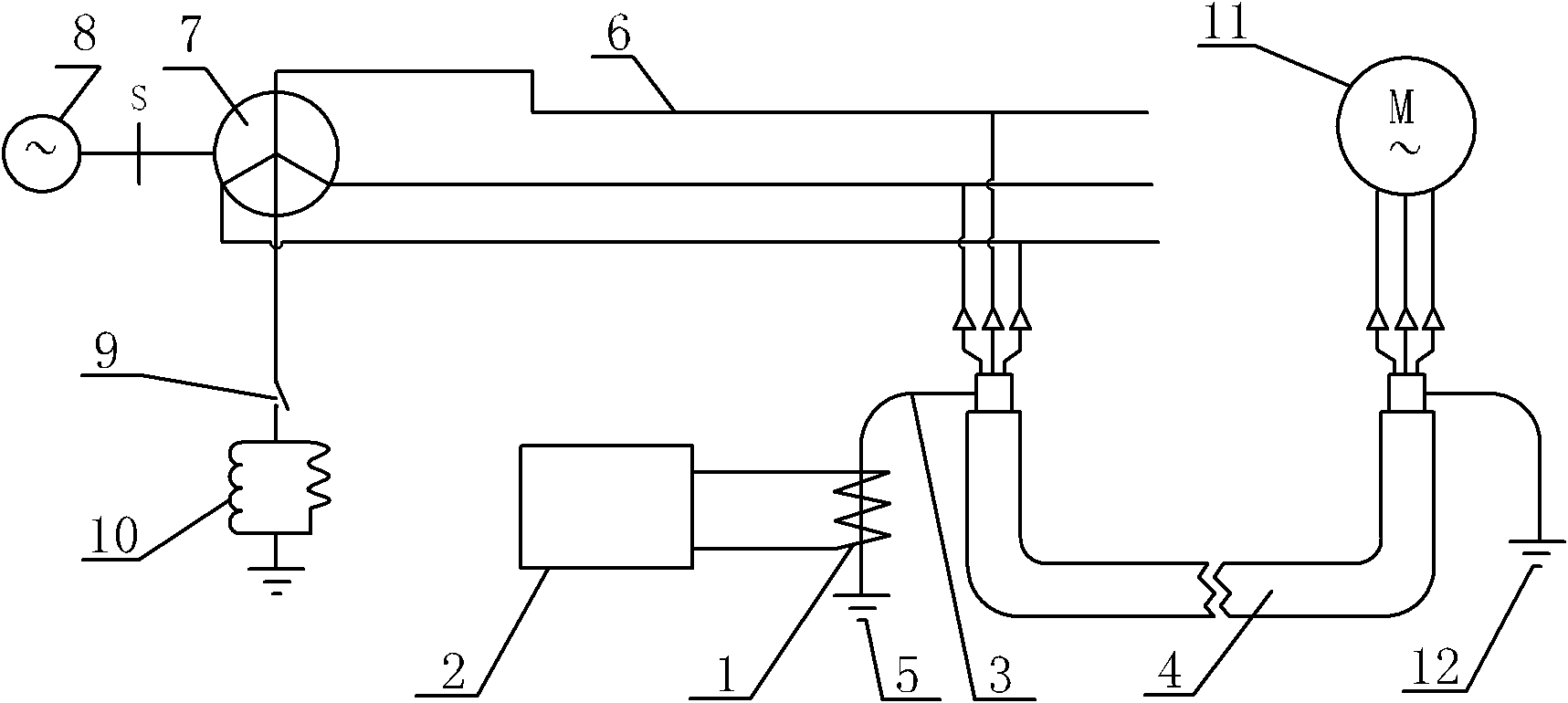 On-line early warning method of failure of cross-linked polyethylene power cable